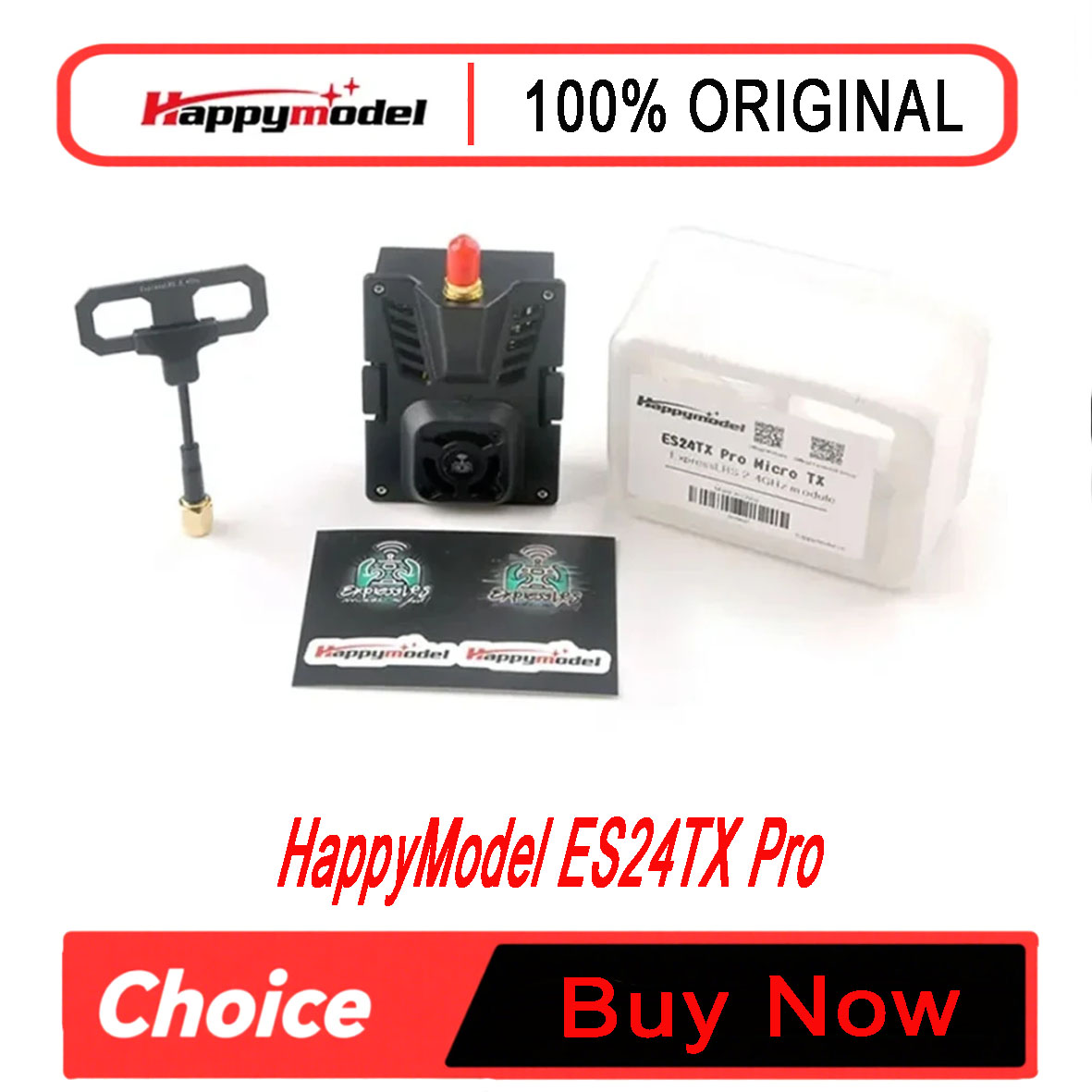 HappyModel ES24TX Pro 1000mW 2 - Happymodel Expresslrs Elrs Es24Tx Pro 1000Mw recensie en prijs