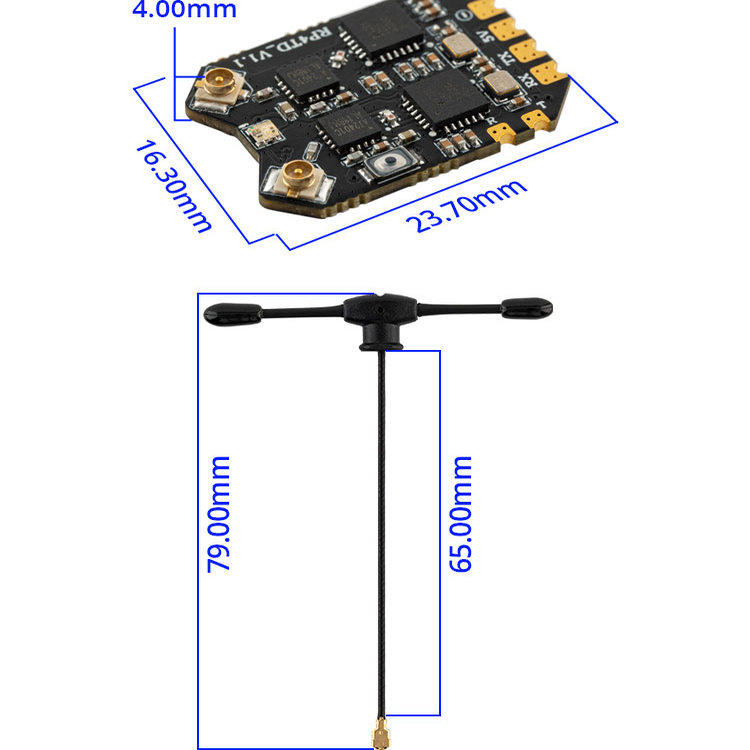 RadioMaster RP4TD ExpressLRS 2 - Radiomaster Ranger 2.4Ghz Elrs Module recensie en prijs